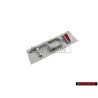 Audi Original TDI Hinten Schriftzug Emblem Logo Chrom Rot - 4A9853737 2ZZ