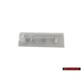 Audi Original TDI Hinten Schriftzug Emblem Logo Chrom Rot - 4A9853737 2ZZ