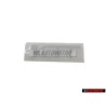 Audi Original TDI Hinten Schriftzug Emblem Logo Chrom Rot - 4A9853737 2ZZ