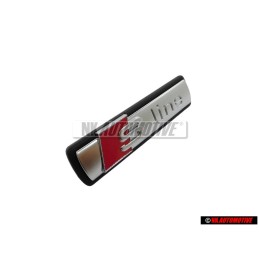 Audi Original S-LINE Vorne Kühlergrill Emblem Schriftzug Chrom - 4F0853736A VUJ