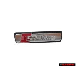 Audi Original S-LINE Vorne Kühlergrill Emblem Schriftzug Chrom - 4F0853736A VUJ
