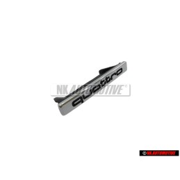 Audi Original QUATTRO Vorne Kühlergrill Emblem Schriftzug Chrom - 4F0853736G 2ZZ