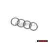 Audi Original Ringe Hinten Schriftzug Emblem Logo Zeichen Chrom - 8D5853742 2ZZ