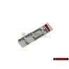 Audi Original TDI Hinten Schriftzug Emblem Logo Chrom Rot - 8D5853737C 2ZZ