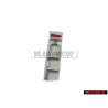Audi Original TDI Hinten Schriftzug Emblem Logo Chrom Rot - 8D5853737C 2ZZ
