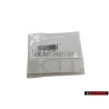 Audi Original TDI Hinten Schriftzug Emblem Logo Chrom Rot - 8D5853737C 2ZZ