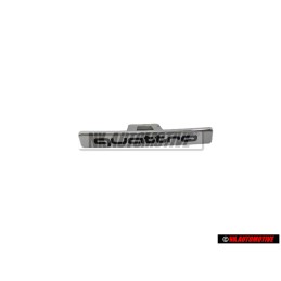 Audi Original QUATTRO Vorne Kühlergrill Emblem Schriftzug Chrom - 8K9853736 2ZZ