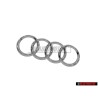 Audi Original Ringe Hinten Schriftzug Emblem Logo Zeichen Chrom - 4L0853742 2ZZ