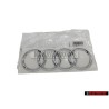 Audi Original Ringe Hinten Schriftzug Emblem Logo Zeichen Chrom - 4L0853742 2ZZ