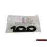 Audi Original 100 Hinten Schriftzug Emblem Logo Schwarz - 431853741A 2FA