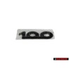 Audi Original 100 Hinten Schriftzug Emblem Logo Schwarz - 431853741A 2FA