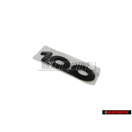 Audi Original 100 Hinten Schriftzug Emblem Logo Schwarz - 431853741A 2FA