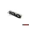Audi Original 100 Hinten Schriftzug Emblem Logo Schwarz - 431853741A 2FA
