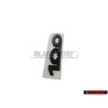 Audi Original 100 Hinten Schriftzug Emblem Logo Schwarz - 431853741A 2FA