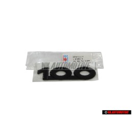Audi Original 100 Hinten Schriftzug Emblem Logo Schwarz - 431853741A 2FA