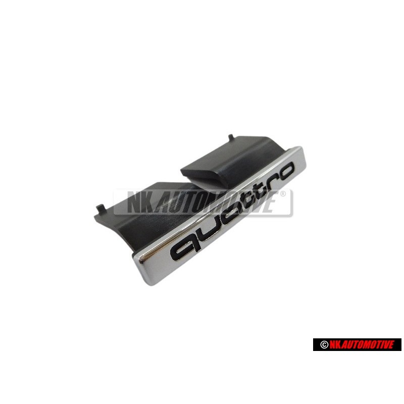 Audi Original QUATTRO Vorne Kühlergrill Emblem Schriftzug Chrom - 8J0853736 2ZZ