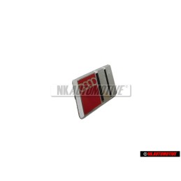 Audi Original S4 Plakette Schriftzug Emblem Logo für Lenkrad - 8A0419685B