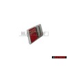 Audi Original S4 Plakette Schriftzug Emblem Logo für Lenkrad - 8A0419685B