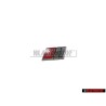 Audi Original S4 Plakette Schriftzug Emblem Logo für Lenkrad - 8A0419685B