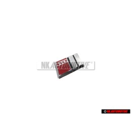 Audi Original S4 Plakette Schriftzug Emblem Logo für Lenkrad - 8A0419685B