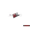 Audi Original S4 Plakette Schriftzug Emblem Logo für Lenkrad - 8A0419685B
