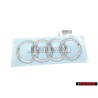 Audi Original Ringe Hinten Schriftzug Emblem Logo Zeichen Chrom - 4F9853742 2ZZ