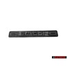 Audi Original QUATTRO Armaturenbrett Schriftzug Emblem Logo - 857853681A 01C