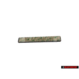 Audi Original QUATTRO Armaturenbrett Schriftzug Emblem Logo - 857853681A 01C