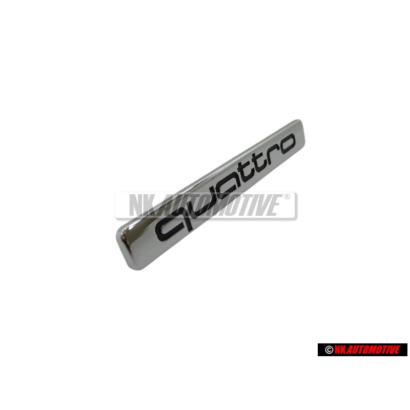 Audi Original QUATTRO Armaturenbrett Schriftzug Emblem Logo - 4D0853682 2ZZ