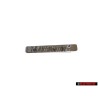 Audi Original QUATTRO Armaturenbrett Schriftzug Emblem Logo - 4D0853682 2ZZ