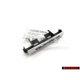 Audi Original QUATTRO Vorne Kühlergrill Emblem Schriftzug Chrom - 4A5853736B 2ZZ