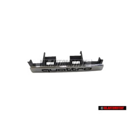 Audi Original QUATTRO Vorne Kühlergrill Emblem Schriftzug Chrom - 4A5853736B 2ZZ