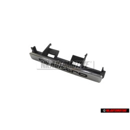 Audi Original QUATTRO Vorne Kühlergrill Emblem Schriftzug Chrom - 4A5853736B 2ZZ