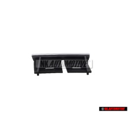 Audi Original QUATTRO Vorne Kühlergrill Emblem Schriftzug Chrom - 8P4853736B 2ZZ