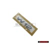 Audi Original W12 Hinten Schriftzug Emblem Logo Chrom - 4E0853743T 2ZZ