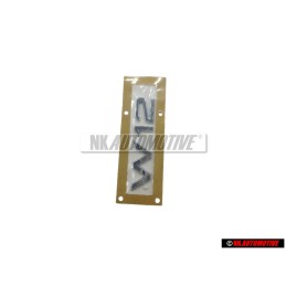 Audi Original W12 Hinten Schriftzug Emblem Logo Chrom - 4E0853743T 2ZZ