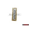 Audi Original W12 Hinten Schriftzug Emblem Logo Chrom - 4E0853743T 2ZZ