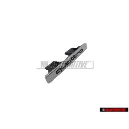 Audi Original QUATTRO Vorne Kühlergrill Emblem Schriftzug Chrom - 8D0853736 2ZZ