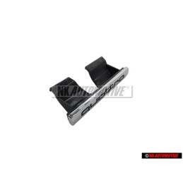 Audi Original QUATTRO Vorne Kühlergrill Emblem Schriftzug Chrom - 8H0853736 2ZZ