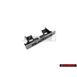 Audi Original QUATTRO Vorne Kühlergrill Emblem Schriftzug Chrom - 8D0853736D 2ZZ