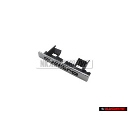 Audi Original QUATTRO Vorne Kühlergrill Emblem Schriftzug Chrom - 8D0853736D 2ZZ