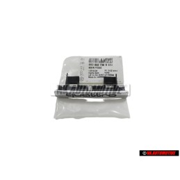 Audi Original QUATTRO Vorne Kühlergrill Emblem Schriftzug Chrom - 8D0853736D 2ZZ