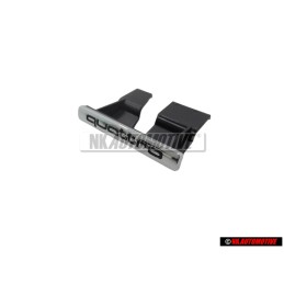 Audi Original QUATTRO Vorne Kühlergrill Emblem Schriftzug Chrom - 8P3853736 2ZZ