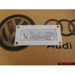 Audi Original V8 Hinten Schriftzug Emblem Logo Chrom - 8E0853601B