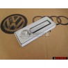VW Original Schlüsselanhänger Silber/Schwarz - 000087010K YPN