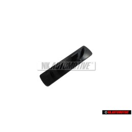 Audi Original S-LINE Vorne Kühlergrill Emblem Schriftzug Chrom - 4F0853736A 2ZZ