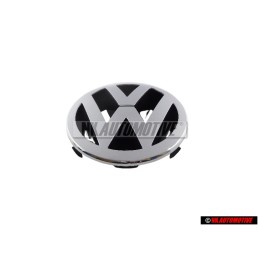 VW Original Vorne Kühlergrill Emblem Logo Zeichen Chrom - 3B0853601C ULM