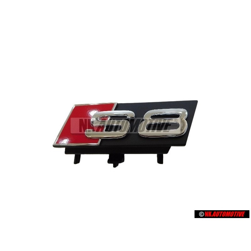 Audi Original S8 Vorne Kühlergrill Emblem Schriftzug - 4H0853740
