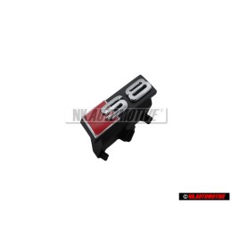 Audi Original S8 Vorne Kühlergrill Emblem Schriftzug - 4H0853740
