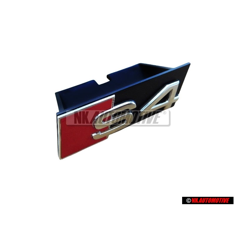 Audi Original S4 Vorne Kühlergrill Emblem Schriftzug - 8E0853736A 2ZZ